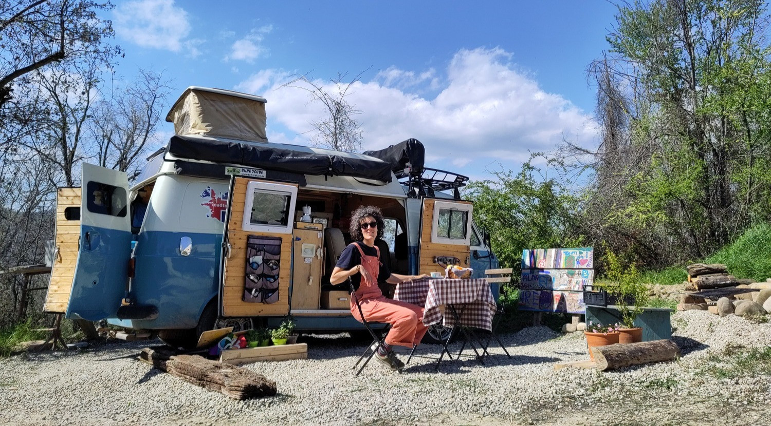 Soggiorno in Vintage Van sui Colli Bolognesi