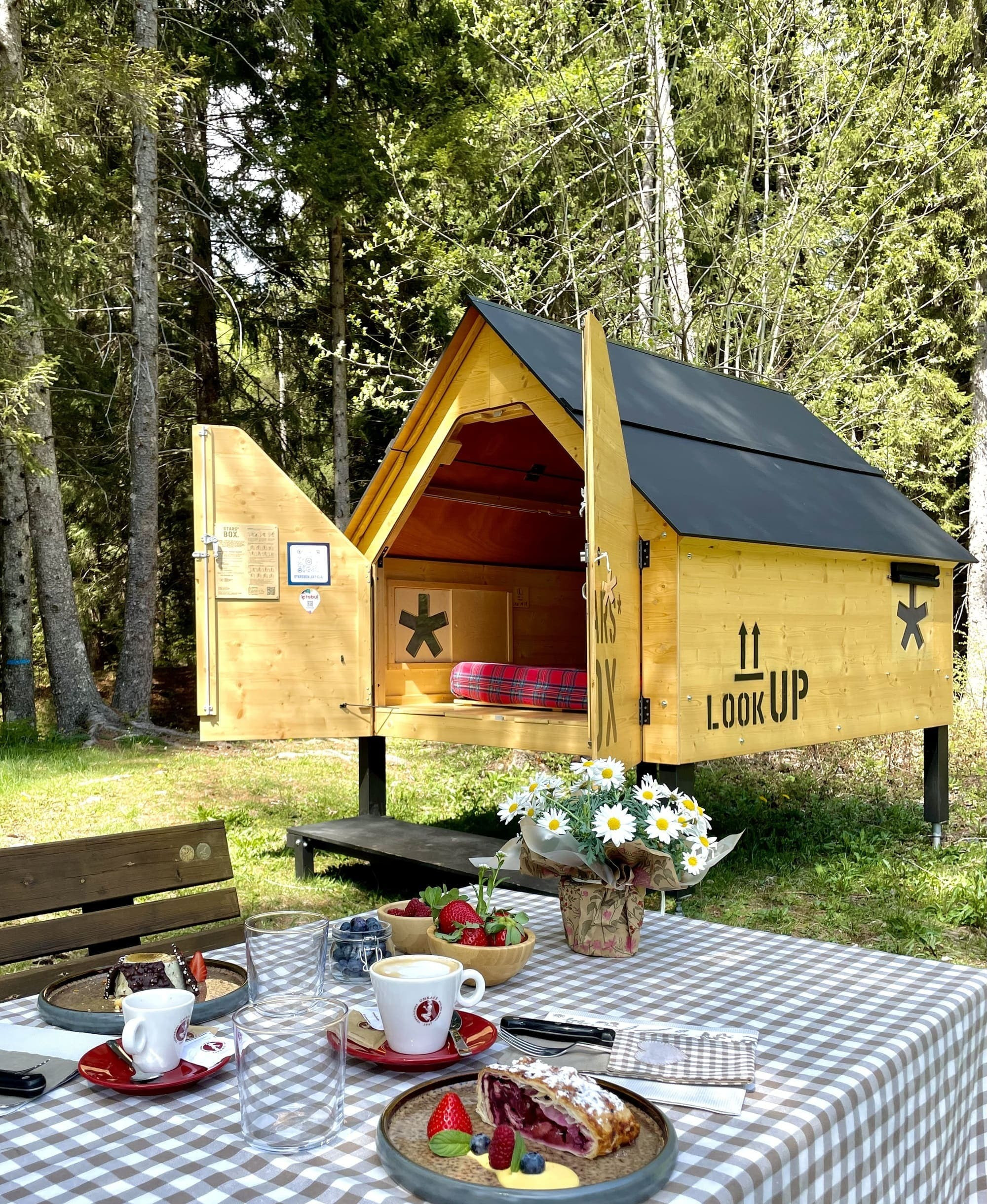 Starsbox Experience in Val di Gresta vicino Trento