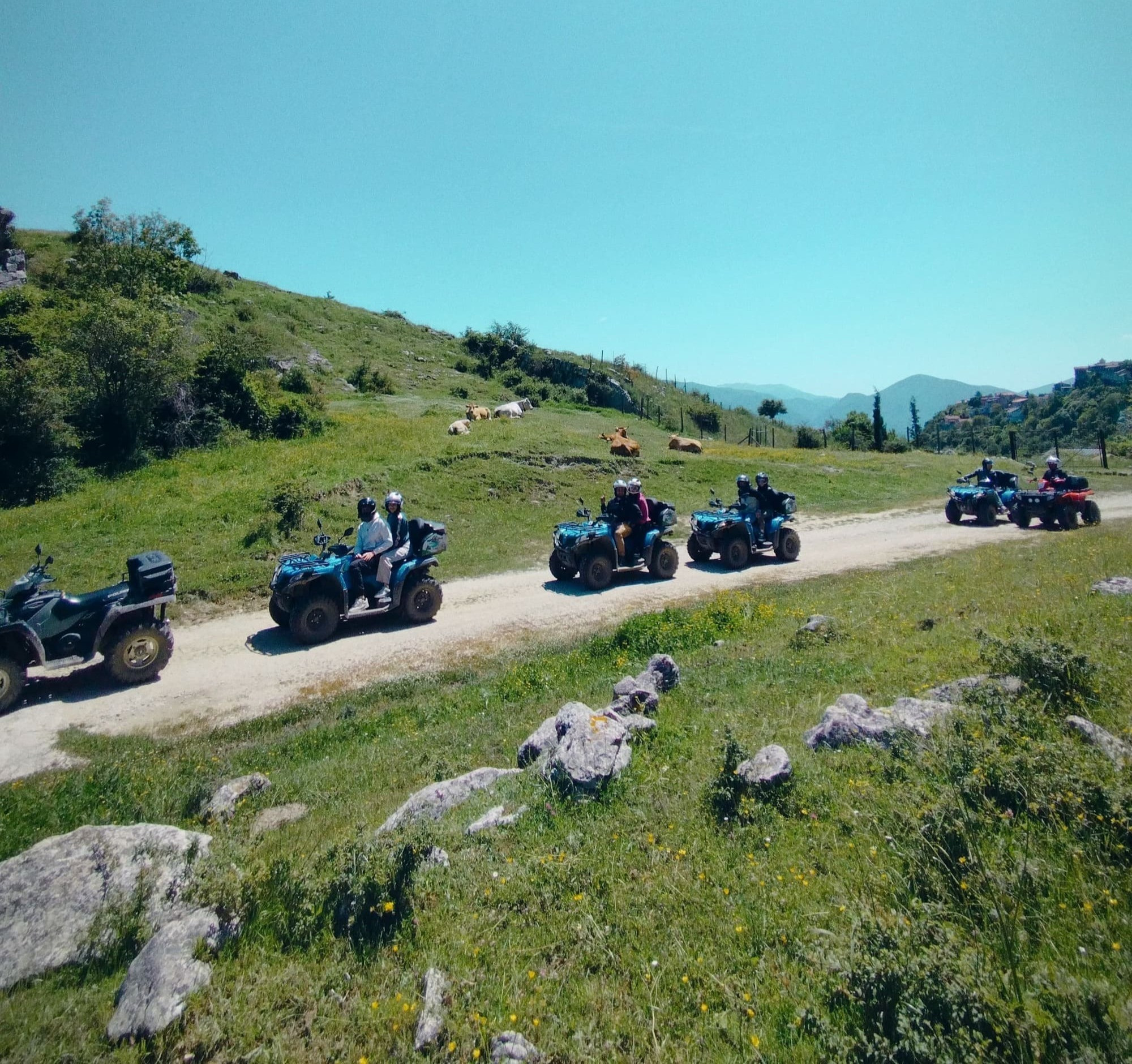 Tour in Quad nella Valle dell'Aniene vicino Roma
