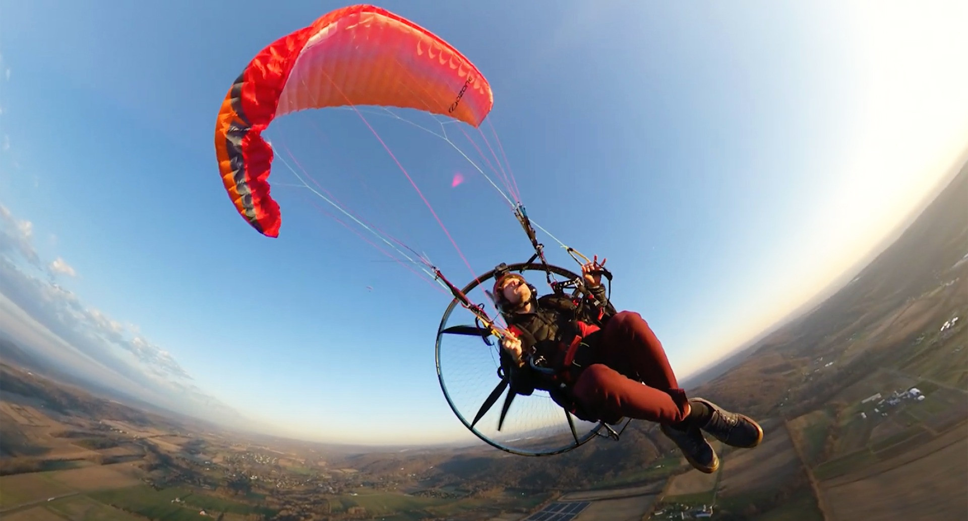 Volo in Paramotore a Molfetta in provincia di Bari