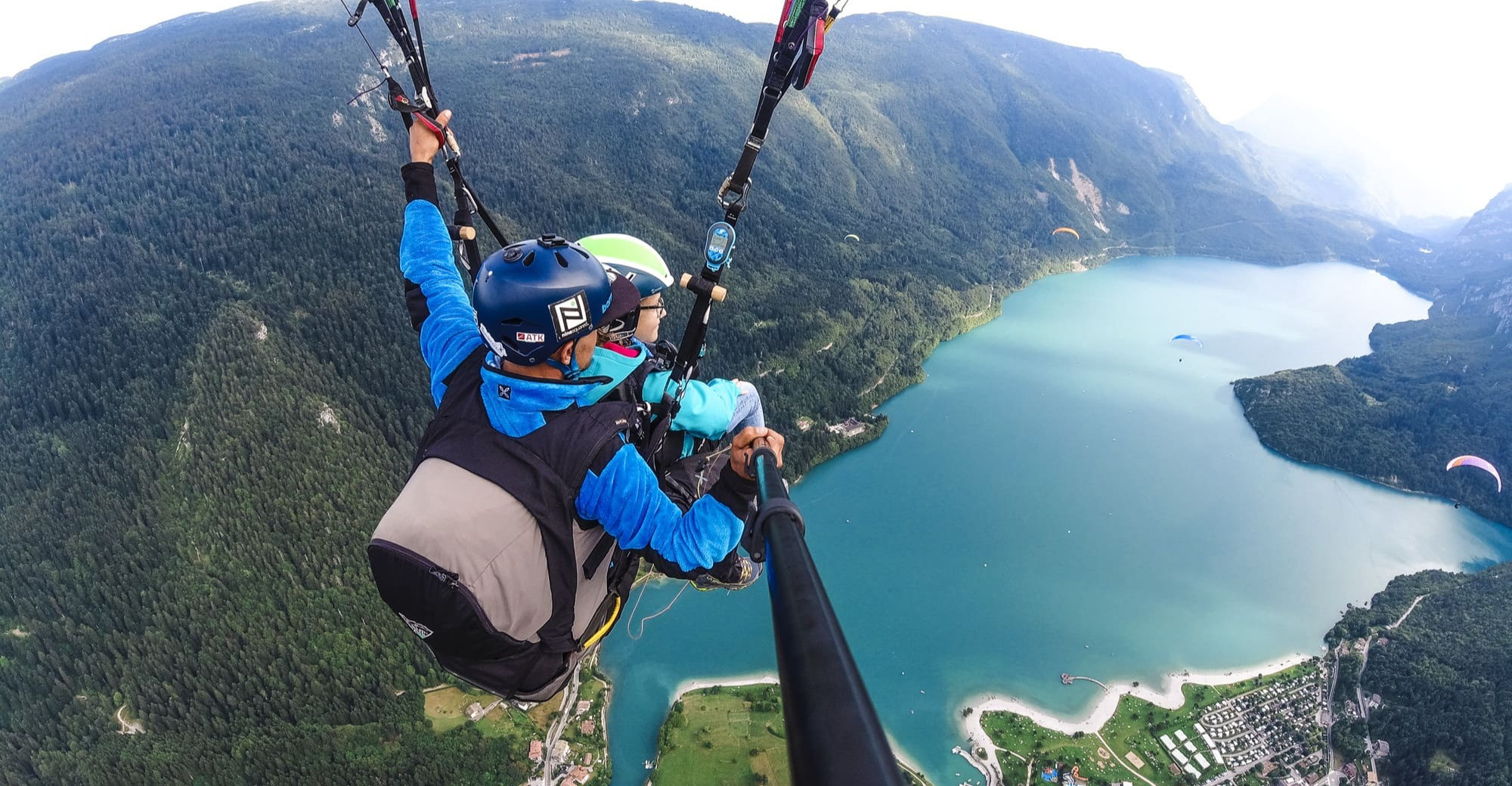 Volo in Parapendio a Molveno in Trentino